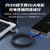 Cable de Datos Trenzado Metálico Frontal de Deuterio Tipo-C a Tipo-C de 120W y 6A, 1.5 Metros para Nubia RedMagic 9s 9 8s 8 Dao, Cable USB