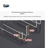 Support de pare-soleil de voiture MoxB, modèle AFD à sept fentes, en verre trempé simulé pour pare-brise avant, films isolants thermiques