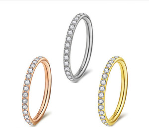 Anneau de nez en titane F316 sans couture avec diamant CZ, bijoux pour le corps, septum, cartilage de l'oreille, piercing, cadeau de fête, bijoux de beauté - Product Image 4