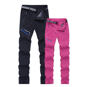 Usine directe été extérieur <span class=keywords><strong>pantalon</strong></span> à séchage rapide pour hommes femmes grande taille <span class=keywords><strong>pantalon</strong></span> de sport extensible mince <span class=keywords><strong>alpinisme</strong></span> modèle droit - Product Image 1