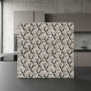 40x40cm Ceramic Marble Look Bedroom Floor Tiles Digital Matte Glow 400x400mm Grey Porcelain Tiles for Home and Interior - Product Image 1