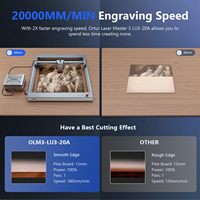 Graveur et découpeur laser Ortur OLM3 10W pour projets en bois, acrylique, cuir avec une haute précision