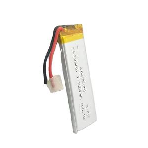 BIS KC 701855p 721855 402060p 1 s1p 3.7v 500mah batteria lipo per smart watch - Product Image 1