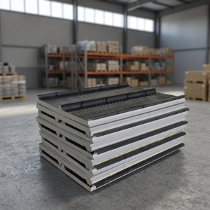 Paneles Sándwich para Techos PUR/PIR de Acero y Aluminio Industriales Resistentes al Fuego, Aislantes Térmicos, Marca PNS - Product Image 3