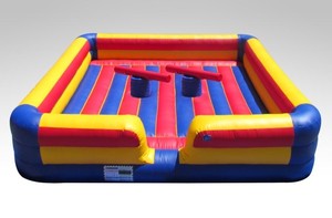 Ngoài Trời Đảng Games <span class=keywords><strong>Bouncy</strong></span> <span class=keywords><strong>Inflatable</strong></span> Duel Trò Chơi Gladiator Joust Bouncer Trò Chơi Bơm Hơi Nền Tảng Cho Trẻ Em Và Người Lớn - Product Image 6