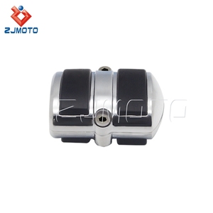 Gomma metallo Pedale Del Freno Del Motociclo Pad Copertura del Bicromato di Potassio Per <span class=keywords><strong>Yamaha</strong></span> V-Star <span class=keywords><strong>XVS</strong></span> 950 1300 <span class=keywords><strong>650</strong></span> 1100 Classic Personalizzato XVS1100 1998-2013 - Product Image 2