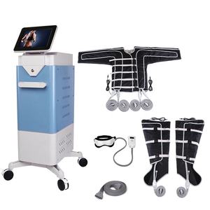 Mesin pressoterapi <span class=keywords><strong>24</strong></span> kantong udara 3in1, alat pijat jarak jauh pressoterapia tekanan udara vertikal - Product Image 3