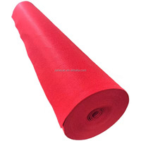 Hochwertige Polyester Red Carpet Runner Roll Outdoor Events Teppiche Kommerzielle Hochzeits bühnen Treppen Ausstellung