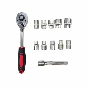 Juego de 12 Llaves de Trinquete Rápido de Acero al Carbono de 1/2 Pulgada, Duraderas, para Reparación de Autos y Barcos, Personalizables OEM - Product Image 5