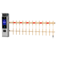 Barrière automatique KMS, barrière de parking, barrière à bras droit en alliage d'aluminium, système de contrôle d'accès pour entrée de parking