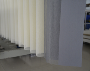 3.5 بوصة العمودي ألياف صماء لفات العمودي ألياف صماء لفات الأبيض pvc الستائر الرأسية الذقن ل مكتب - Product Image 2