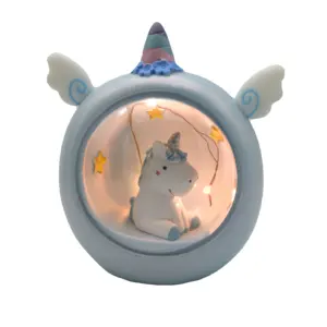 2023 vendita calda unicorno e Doraemon lampada da tavolo decorazioni per la casa luci notturne per bambini