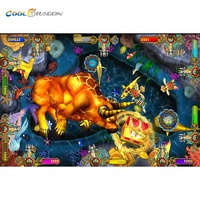 Strike Golden Fish Oyun Salonu 8 Oyunculu Balık Oyunu Masa Makinesi Balık Atma Yazılımı Cooldragon 110V/220V İngilizce Özelleştirilebilir