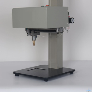 Máquina de marcado neumática, 220V, 590W, etiquetado permanente para tuberías, láminas, cartones, plásticos, metales, codificación, impresión por inyección de tinta - Product Image 2