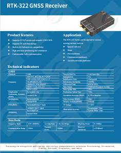 Récepteur RTK-322 Boussole magnétique de qualité <span class=keywords><strong>militaire</strong></span> Drone UAV Récepteur GNSS pour avions et plates-formes <span class=keywords><strong>radar</strong></span> - Product Image 3