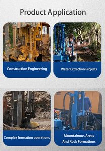 Giá rẻ 200m nhỏ cầm tay thủy lực Giàn Khoan Mini DIESEL nước giếng khoan giàn khoan với BƠM BÙN - Product Image 2