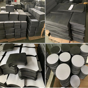 แผ่นรองเมาส์ยาง OEM เป็นมิตรกับสิ่งแวดล้อม พิมพ์โลโก้ตามสั่ง ขนาดใหญ่ สีดำ กันลื่น สำหรับคีย์บอร์ดและเมาส์ - Product Image 5