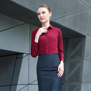 Camisas <span class=keywords><strong>de</strong></span> Trabajo Unisex Sin Arrugas, Fáciles <span class=keywords><strong>de</strong></span> Cuidar, No Necesitan Planchado, Uniformes Profesionales <span class=keywords><strong>de</strong></span> Negocios, Ideales para Viajar, Modal - Product Image 5