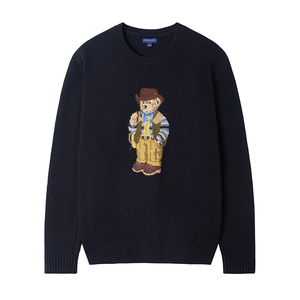 Pull en maille léger pour homme, collection <span class=keywords><strong>Printemps</strong></span> 2026, avec logo personnalisé, en coton respirant, faible MOQ, fabricant OEM/ODM - Product Image 2