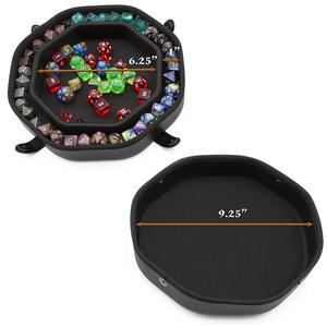 Approvisionnement d'usine dés plateau de rangement petites pièces organisateur EVA dés support étuis jeux de société accessoire - Product Image 2