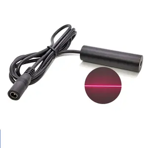 16X60mm Fixed-point infrared positioning 635nm 5mw red line laser module laser head