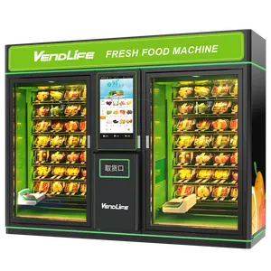 Gesunder Förderband Frischer Salat Obst automat zum Verkauf