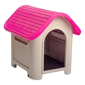 MQ Casa de perro Raza mediana สีม่วงแดง - Product Image 1