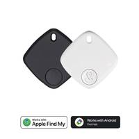 Traceur intelligent double Android Find My Tracker Mini Tag Google Find Hub MFI Air Tag pour animaux de compagnie, clés, portefeuille iOS