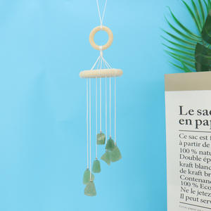 <span class=keywords><strong>Boho</strong></span> <span class=keywords><strong>Chic</strong></span> cristallo grezzo quarzo campanelli a vento appendiabiti per la <span class=keywords><strong>casa</strong></span> e giardino Sun Catcher fatto a mano per il tuo stile unico - Product Image 3