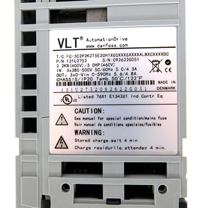 Variateur de fréquence 2,2 kW 380-480 V CA, contrôleur de moteur, série VLT FC-302 - Product Image 2