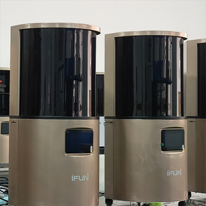 3D Printing Machine, Resin LCD Printer Can 3D Print Animation/jewelry Hot Iron Man Model