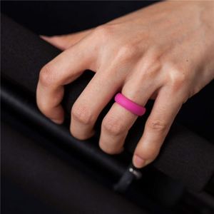 Nouvelle Arrivée Anneaux de Mariage en Silicone de Haute Qualité Exquis Anneaux en Silicone Camouflage - Product Image 5