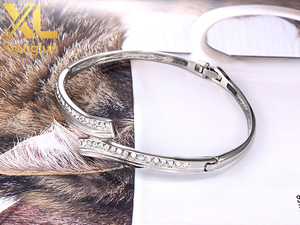 Accesorios para Mujer, Joyería Única de Acero Inoxidable 316L, Brazaletes Versátiles con Baño de Oro y Circonitas, Resistentes al Deslustre - Product Image 6