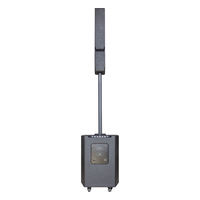 Speaker Kolom Line Array SK01 1000W dengan 2 Mikrofon Nirkabel TWS EQ USB Powerbank Port Instrumen 6.5mm