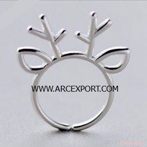Creative Metal Napkin Rings <b>Gold</b> Silver <b>Mirror</b> Polished Attractive <b>Table</b> Decoration Accessory Wholesale for Party Occasions - Product Image 2