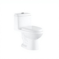 WC monobloc en céramique à double chasse, sans bride, à siphon, écologique, personnalisé pour hôtels traditionnels