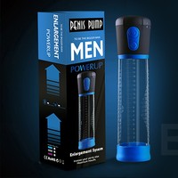 Bomba Eléctrica para Agrandamiento del Pene, Bomba de Succión Automática al Vacío, Extensor de Pene, Juguete Sexual, Ejercicio, Tipo de Baterías