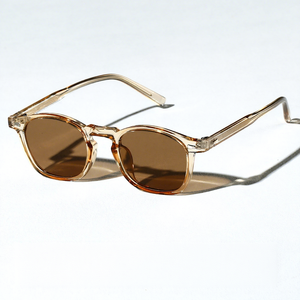 Occhiali da <span class=keywords><strong>Sole</strong></span> Classici di Lusso Quadrati Rotondi TR90 Protezione UV400 per Esterni Stile Vintage - Product Image 4