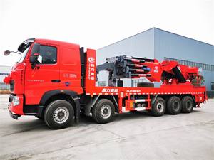 Menyesuaikan derek roda Sinotruk HOWO 12 harga Crane 250 Ton di Tiongkok - Product Image 3