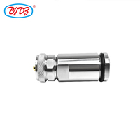 Konektor PL259 UHF Macho Plug Male Maschio Clamp untuk Kabel Koaksial LMR500 WL500 10D-FB, Konektor RF Koaksial, Tersedia di Gudang