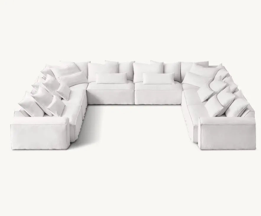 Гостиная диван наборы мебель гостиная Dillon модульный U-диван секционный