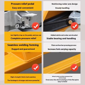 Heli 5 टन 10 टन पैलेट ट्रक हैंड इलेक्ट्रॉनिक जैक स्केल नया चीन - Product Image 3