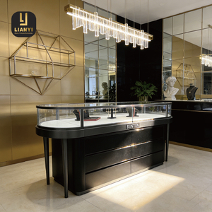 Vitrina para Joyería de Diseño Moderno y Minimalista con Iluminación LED para Boutique de Lujo, Servicio Personalizado OEM ODM - Product Image 4