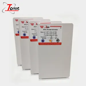 4x 8 Pvc köpük panel Sintra Forex levha mat/parlak TOME-PVC Tome reklam malzemesi ücretsiz köpük kabuk köpük kurşunsuz 1mm-25mm