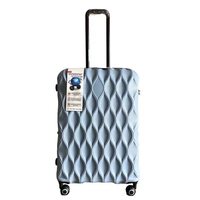 Valise de voyage de luxe de haute qualité avec serrure, grande capacité, imperméable, en ABS, avec roulettes