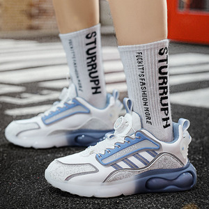 Chaussures de sport à lacets de haute qualité avec logo personnalisé pour hommes et femmes, haute élasticité, confort, semelle intermédiaire en caoutchouc, toutes saisons - Product Image 3