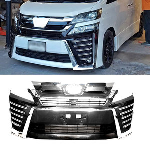 สำหรับ <span class=keywords><strong>Toyota</strong></span> <span class=keywords><strong>Vellfire</strong></span> รุ่น 20 ปี 2008-2014: กันชนหน้าทรง 35 แบบตรงรุ่น (ไม่ต้องเปลี่ยนไฟหน้า, ไม่รวมลิ้นกันชน) - Product Image 1