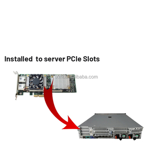Adaptador de Red Convergente de Doble Puerto 10GBASE-T 57810 Hn10n, Tarjeta LAN de 2 Puertos, Interfaces <span class=keywords><strong>PCI</strong></span> RJ45 <span class=keywords><strong>SFP</strong></span>, Aplicación para Servidor - Product Image 5