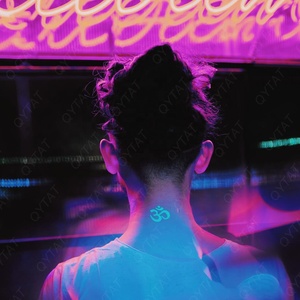 Tatouages fluorescents temporaires, excellente qualité, simples, fêtes - Product Image 6