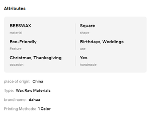 Cera de Abejas Amarilla Orgánica Natural de Alta Pureza, Grado Alimenticio y Cosmético, Bloque de Cera de Abejas, No Irritante, Segura - Product Image 6